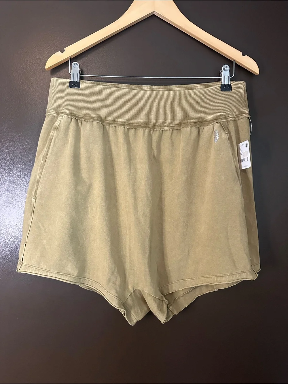 FP MOVEMENT Harem Hot Shot Shorts Tobacco NWT Large